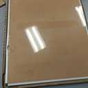 Amazon Basics Rectangular Bulletin Board, Cork Board for Wall, Vision Board for Classroom and Office, Aluminum Frame, 35" x 47", Brown