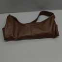 Hobo Bags for Women Slouchy Tote Bag Soft Casual PU Leather Shoulder Purses 2pcs Work Everyday Handbags (Coffee)