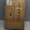 FACHNUO 2 Feet Portable Wheelchair Ramp, Non-Skid Aluminum Handicap Ramps with Handle, Folding Threshold Wheel Chair Ramp for Home Steps, Stairs, Entry, Threshold, Doorways, Scooter, 800LBS Capacity (2FT(Using height 2-6''))