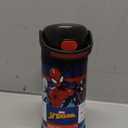 THERMOS FUNTAINER Water Bottle with Straw - 12 Ounce - Kids Stainless Steel Vacuum Insulated Water Bottle with Lid, Spider-Man