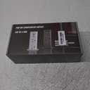 ANNQUAN 2 inch Pop Up Outlet for Countertop with 20W USB Ports,2 Outlets Tamper Resistant,Splashproof Pop Up Socket,Desk Power Grommet for Home Office Kitchen 3FT Cord (ETL Listed) (Black)