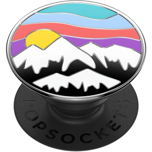 ​​​​PopSockets Phone Grip with Expanding Kickstand, Adhesive Grip - Enamel Altitude Adjustment