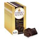 Ferrero Rocher premium chocolate bar, Dark chocolate bar, Hazelnuts and Cocoa Filling, Perfect Self Treat, 3.1 oz Each (EXP 10/27/26)