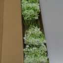 ASTRYAS 60Pcs Babys Breath Artificial Flowers, Baby Breath Flowers Artificial Bulk, Fake White Gypsophila Babies Breath Real Touch Flowers for Wedding Bouquet Floral Arrangement Party Home Decor