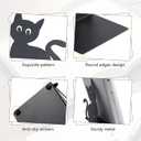 OYEFLY Modern Bookends for Shelves,Decorative Book Stopper for Home (1, Style 1)