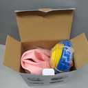 APEXUP Yoga Ball Exercise Ball Anti Slip Heavy Duty for Fitness, Balance & Core Workout (M (19"~22) 55cm, Pink)