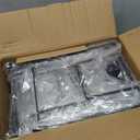 ORDORA Pots and Pans Organizer: under Cabinet, 20.8" Height Heavy Duty 120LBS Pots Pans Organizer Rack for under Cabinet 8-Tier Adjustable for Big Stockpots, Dutch Oven, Cast-iron Pans, Heavy Cookware