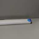 Smart Motorized Blinds with Remote, Cordless No-Drill Automatic Roller Shades, Blackout Electric Blind for Windows, White, 35 x 72