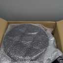 Rolling Stool Heavy Duty 450lbs - Reinforced with Golden Alloy Steel, Super Soft Thick Cushion, 360 Swivel, Smooth Rolling NO Noises, Adjustable Stool with Wheels for Massage Tattoo Spa, (Black)