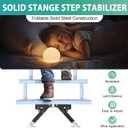 8 x RV Step Stabilizer for Camper Steps RV Step Support, for Travel Trailers/5th Wheels/Motorhomes, Height Ranges from 2.8" to 11.4"