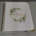 Wedding Planner Book and Organizer for the Bride, 9x12" Wedding Planning Book with 5 Tabbed Sections, Pockets, Checklists, Calendars, Countdown, Metal Corner, Engagement Gifts for Couples, Floral