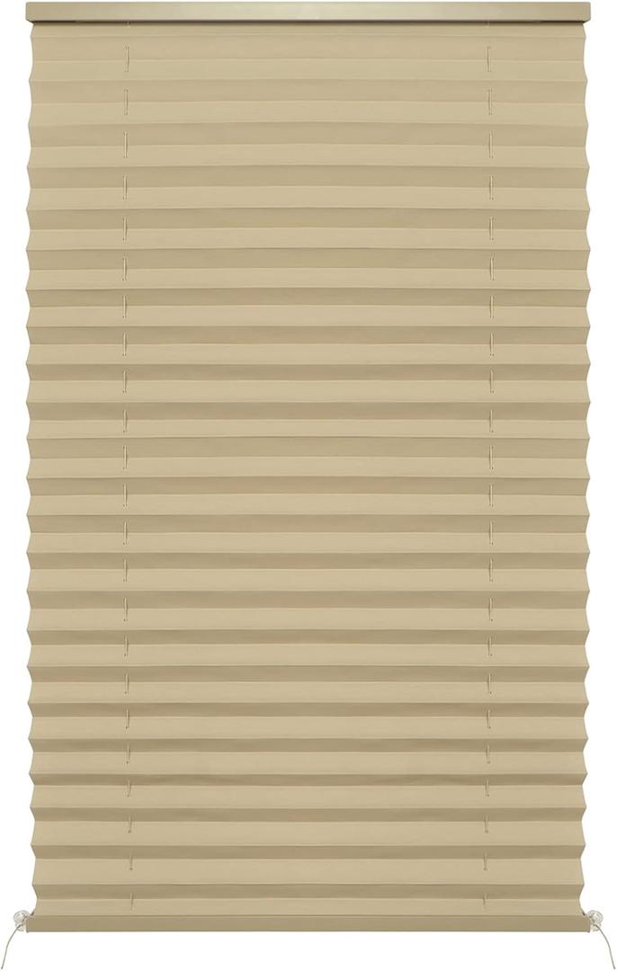NOVINO RV Blinds Shades for Camper Window,RV Pleated Shades Camper Blinds for Travel Trailers Motorhome Motor Coach-20 W x 38" L