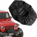 Heavy-Duty Winch Cover, Universal Fit, Waterproof & Dustproof, UV-Resistant 1200D Oxford Cloth, Protective Cover for 8500-12500 lb Electric Winches (22" x 10.5" x 8.1")