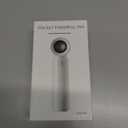 Turbo Handheld Fan 4000mAh, 12H Max Cooling 3-Speed Portable Mini Fan, Type-C Rechargeable Personal Pocket for Travel Outdoor Camping Fishing Home Office (Black)