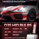 Torchbeam D3S HID Bulbs, 6000K Cool White, 35W 66340 42403 42302 (42403C1) Replace HID Xenon Bulbs, (Not fit Halogen Assembly), Pack of 2