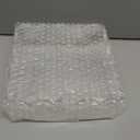 Thick Acrylic Napkin Holder for Table, Guest Disposable Hand Towel Holder Scalloped Tray for Paper Napkins, Clear Paper Towel Holders for Bathroom, Cocktail, Kitchen, Party (6.9×6.9×2.45 in)