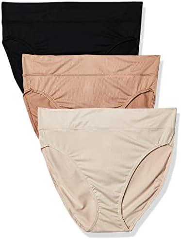 Warner's womens Allover Breathable Hi-cut Panty, L/7