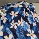 UOUA Hawaiian Dresses for Women Plus Size Sundress Luau Party Summer Curvy Maxi Tropical Boho Beach Dress Elegant Blue Flower L