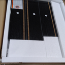 YITAHOME U Shaped Desk with Power Outlets & LED Lights, 79" Reversible L Shaped Desk with Drawers, Corner Computer Desk Office Desk with Monitor Stand & Storage Shelves, Black