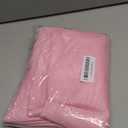 sancua Round Tablecloth - 90 Inch - Water Resistant Spill Proof Washable Polyester Table Cloth Decorative Fabric Table Cover for Dining Tables, Buffet Parties and Camping, Pink