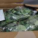 6FT Artificial Ficus Tree, Large Fake Ficus Tree White Planter