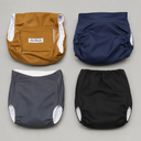 Washable Dog Diapers - Washable Male Dog Belly Wrap - Pack of 4 - (Medium)
