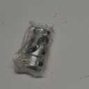 1" DD X 3/4" DD Chrome Steering Universal Joint Single U Joint Shaft,Total Length: 83mm (3-1/4")