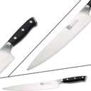 Qin Dynasty Series Chef Knife Pro Kitchen Knife 9.6 Inch Chef's knife High Carbon German Stainless Steel Sharp paring knife with Ergonomic Handle