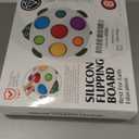 LiKee Fidget Popper Sensory Baby Toys for 10+ Months, Christmas Stocking Stuffers Push and Popping Busy Board, Montessori Toys for 1+ Years Old, Airplane Car Travel Toy for Toddlers 1-3 Stress Relief