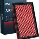 KAX Premium Engine Air Filter, GAF057 (CA10677) Replacement for Toyota Camry Hybird 2012-2017, Avalon Hybrid 2013-2019, RAV4 Gas 2013-2018, Lexus LS460 2007-2017, ES300H, LS600H, 200% Longer Life