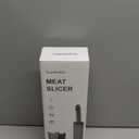 SupMaKin Fresh Meat Slicer, Thickness Adjustable 2 or 4 mm, 17 IN 1 Stainless Steel Manual Meat Cutter, Cleaver Kitchen Knife, Jerky Slicer Suit for Chicken Breast Beef Pork (With SteadyGrip)