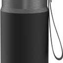 Contigo AutoSeal 16 oz Stainless Steel Vacuum-Insulated Water Bottle with Leakproof Push-Button Spout & Lock, Carry Strap, BPA-Free & Lead-Free, Dishwasher Safe