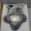 HODESumPure Abstract Art Sculpture Decorative Objects Home Decor Accents for Living Room tv Cabinet, Side Table, Bookshelf, Coffee Table, Dining Table Center Decor Items (Blue L)