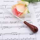 Music Baton Conducting Baton Orchestra Baton wood Handle (Rosewood Handle)