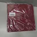 4 x Newrara Graduation Unisex Matte Adult Graduation Cap with Tassel (Red)