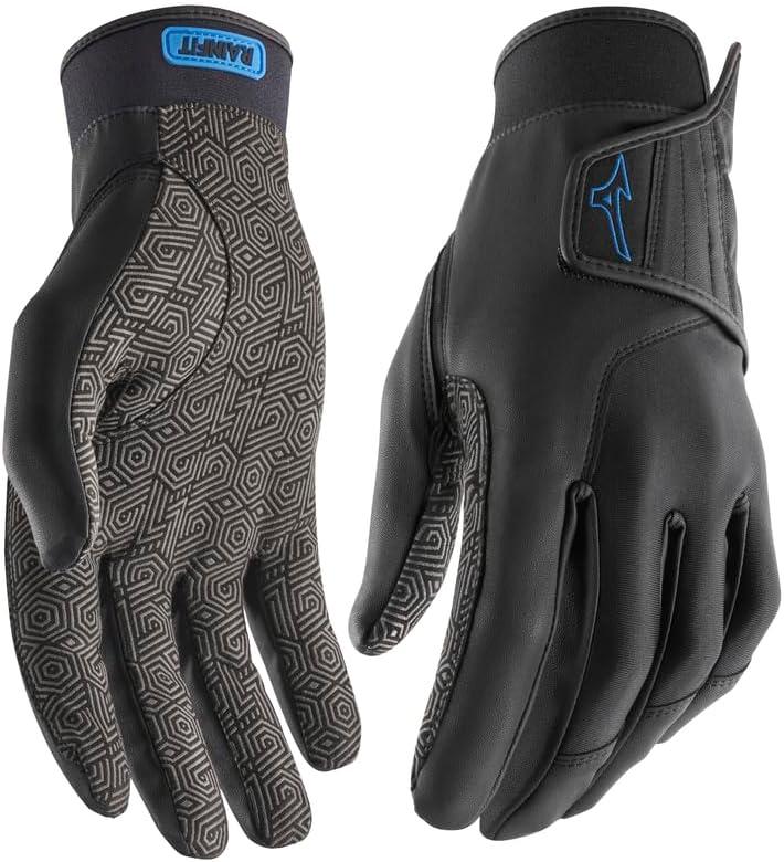 Mizuno Rainfit Gloves (X-Large, Black)