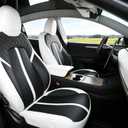 Tesla Model Y Car Seat Covers — Full Set Nappa Leather 2025-2026