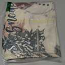 Artoid Mode Let It Snow Snowman Christmas Placemats Set of 6, 12x18 Inch Winter Table Mats for Party Kitchen Dining Decoration (Black)