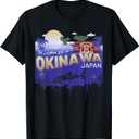 I Would Rather Be in Okinawa Japan Vintage Japanese Souvenir T-Shirt Large