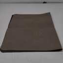 MontVoo -Bath Mat Rug-Rubber Backing Non Slip Quick Dry Absorbent Thin Bathroom Rugs Fit Under Door-Faux Suede Surface Bathroom Floor Mats-Shower Rug for in Front of Bathtub Shower Brown 20"x32"