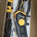 Electric 2-in-1 Cordless Pole Saw & 6" Chainsaw, Brushless Pruning Saw with 3.0Ah Battery, 15-Foot Reach Extendable Tree Trimmer for High Branch Pruning & Limb Cutting