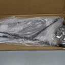 Chip Rack Display Stand with 60 Clips, 7 Rows Snack Retail Display Rack, Chip Bag Holder for Party, Snack Bar Station for Concession Stand, Candy Display (Black)