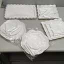 Kootek Dessert Cupcake Stand, 10 pcs Dessert Table Display Set, 3 Tiered Cup Cake Holder Tower Stand Riser& Cookie Serving Trays for Wedding, Tea Party, Birthday, Baby Shower