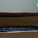 TIMBER RIDGE 5-6 Person Blackout Camping Tent, 60s Easy Setup Instant Cabin Tent for Family with Rainfly, Water-Resistant, 9' x 9' x 72" for Outdoor Adventures Gatherings (Blue)