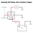 Nilight 10 Pack SPDT 5PIN Electrical Relays 12V 30/40 Amp 5-Pin Switch Relay for Automotive Car Truck Marine Boat