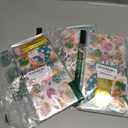 3 x RICEDUO Easter Cellophane Treat Bags, 100 Pieces Clear Cello Gift Bag with Twist Ties, Easter Candy Goodies Bags for Kids Spring Party Favors Supplies