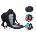 JAYEGT Kayak Seat Deluxe Padded Back Canoe Seat with Back Support ，SUP Paddle Board Seats Fishing Seat for Universal Sit with Detachable Storage Bag and 4 Adjustable Straps.