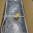 Rv Steps with Handrail 4 Step,Hot Tub Steps with Anti-Slip Mats,Heavy Duty Metal Mobile Home Stairs,Camper Steps for Travel Trailer,Portable Step Ladder for Spa,Pool and Porch