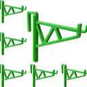 6 Pack Bee Frame Holder Beehive Inspection Bracket Bee Hive Frame Grip for Beekeeper Frame Perch Beekeeping Beehive Frame Perch Beehive Stand for Honey Harvesting & Inspection(Green)