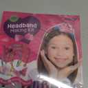 Pretty Me Headband Making Kit for Girls - Arts & Crafts Gift - Make Your Own Fashion Headbands for Kids - DIY Hair Accessories Set - Gift for Ages 5-12 Year Old Girl - Little Kids Art & Craft Gifts